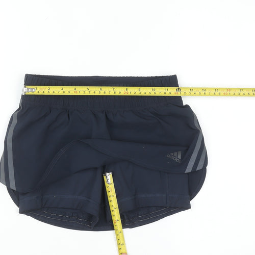 Adidas Women's Black 2XS Athletic Running Skort Lightweight