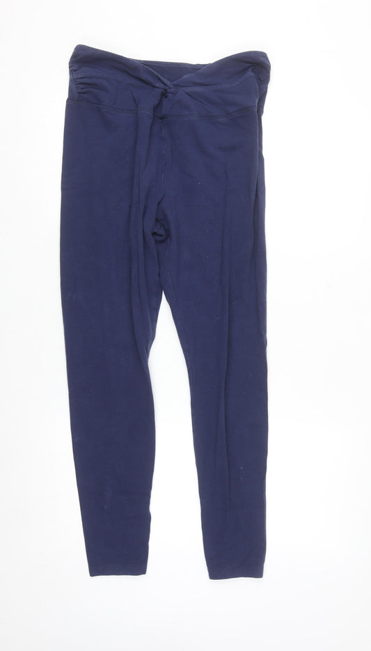 PINK Victoria's Secret Women's Blue XL Leggings Stretch Cotton