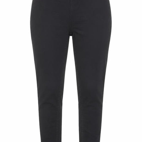 Pieces Women's Black High Waist Slim Jeggings Size L