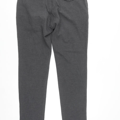 Massimo Dutti Men's Grey Slim Fit Chino Trousers Size 34
