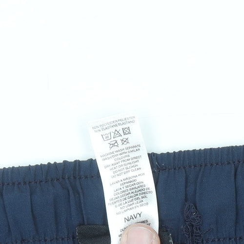 Dunnes Stores Men’s Blue Quick Dry Elastic Waist Shorts Size M