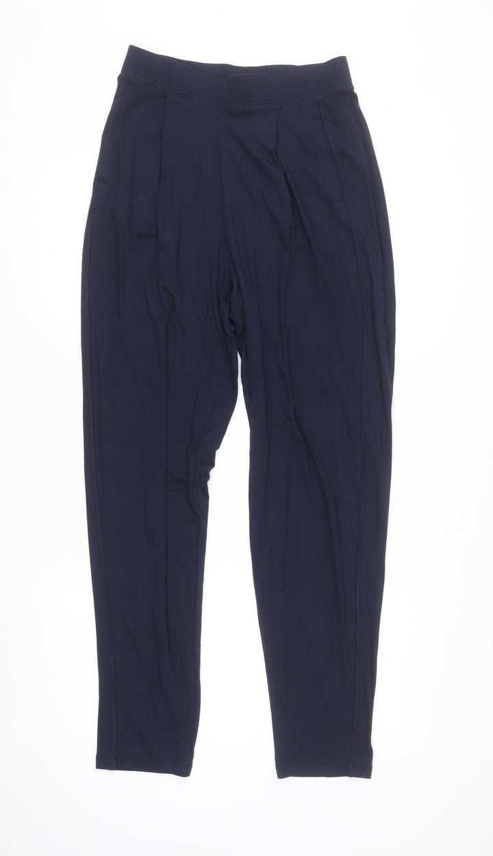 Marks and Spencer Women Navy Size 8 Long Viscose Stretch Leggings