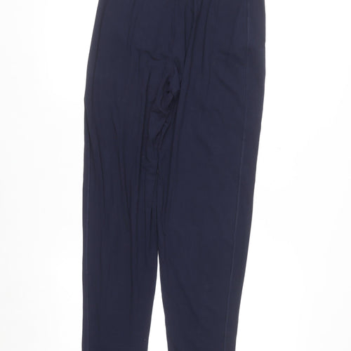 Marks and Spencer Women Navy Size 8 Long Viscose Stretch Leggings