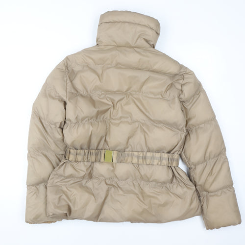 Denim Co Women Beige Size 16 Puffer Jacket Nylon Winter Coat