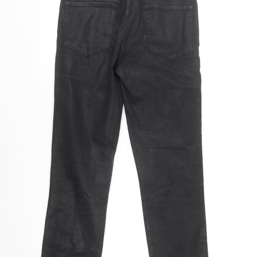 Frame Women's Black Straight Slim Fit Stretch Jeans Size 28