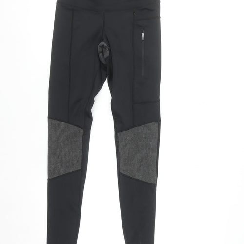 Whistler Womens Black Size 6 Leggings Quick Dry Stretch Gym Trousers