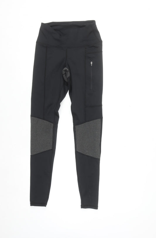 Whistler Womens Black Size 6 Leggings Quick Dry Stretch Gym Trousers