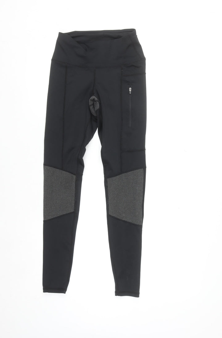 Whistler Womens Black Size 6 Leggings Quick Dry Stretch Gym Trousers