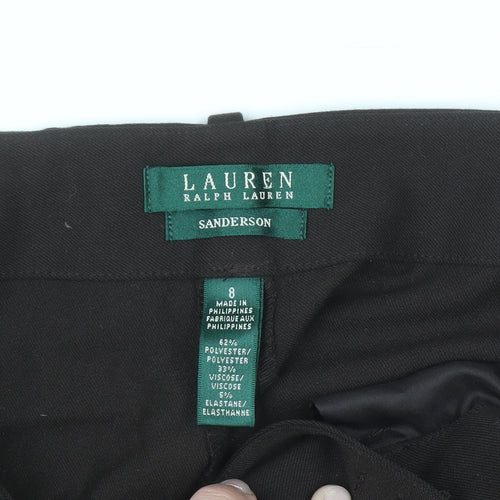Ralph Lauren Women's Black Dress Pants Size 8 Straight Leg