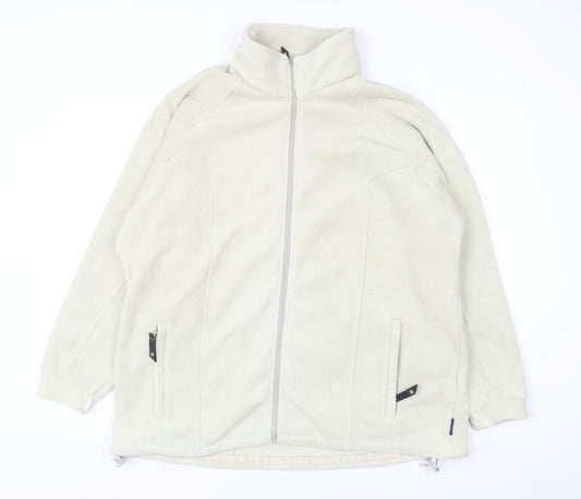 Regatta Women's Beige Fleece Full Zip Outdoor Jacket Size 20