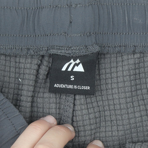 Montirex Men's Grey Summit Poly Jogger Trousers Size S