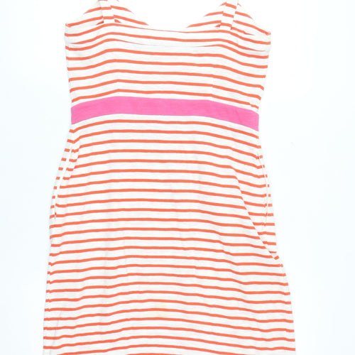 Boden Women’s Multicoloured Striped Cotton Tank Dress Size 8