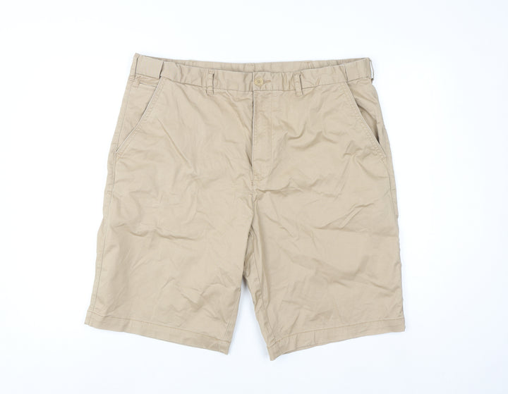 Dunnes Stores Men's Beige Chino Shorts Size XL 40in Waist