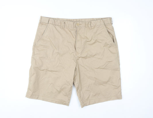 Dunnes Stores Men's Beige Chino Shorts Size XL 40in Waist