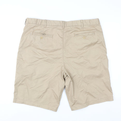 Dunnes Stores Men's Beige Chino Shorts Size XL 40in Waist