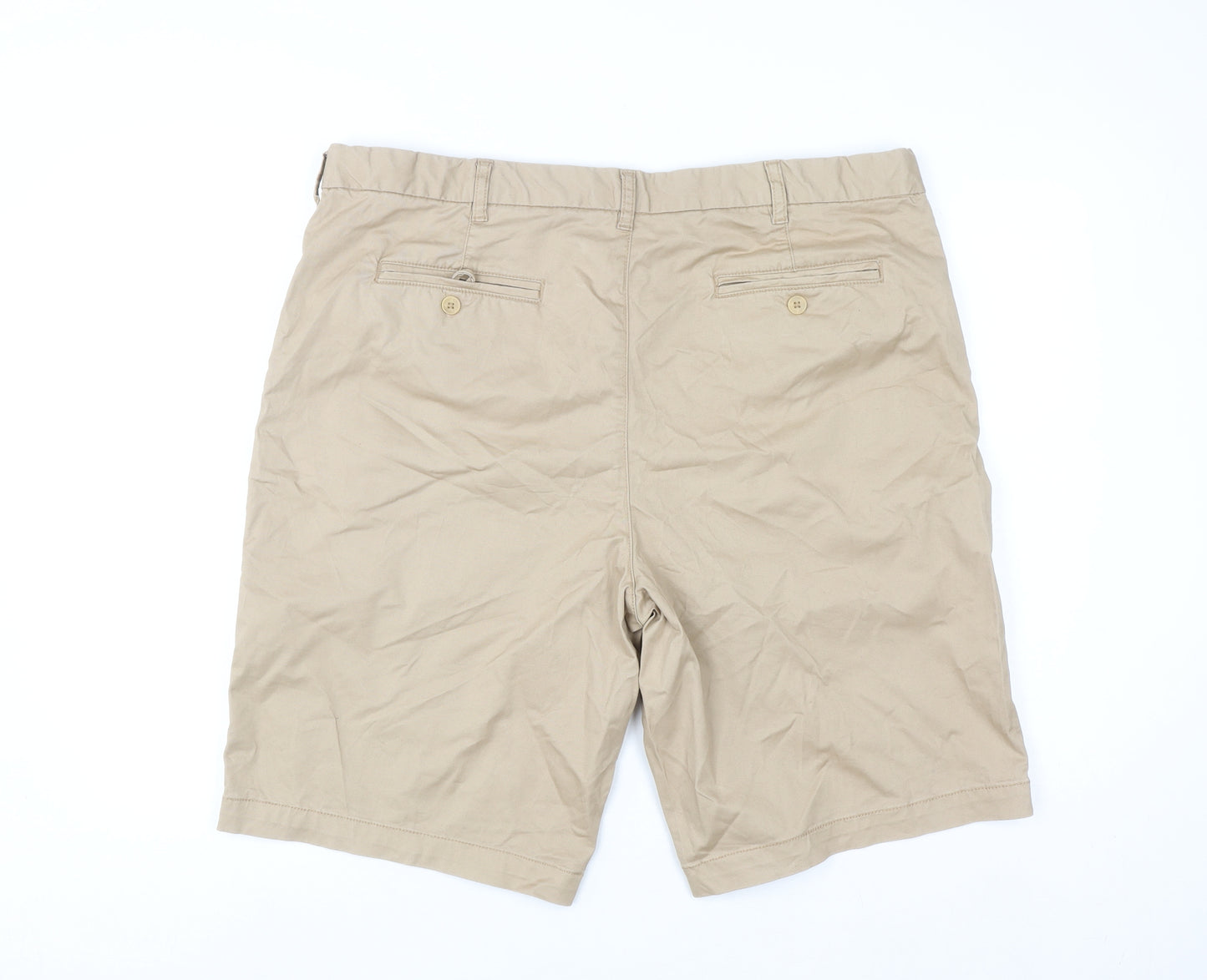 Dunnes Stores Men's Beige Chino Shorts Size XL 40in Waist