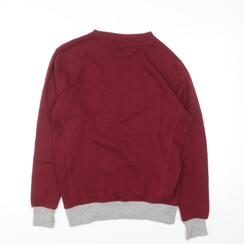 American Freshman Women's Burgundy Boston College Pullover Sweatshirt M