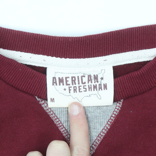 American Freshman Women's Burgundy Boston College Pullover Sweatshirt M