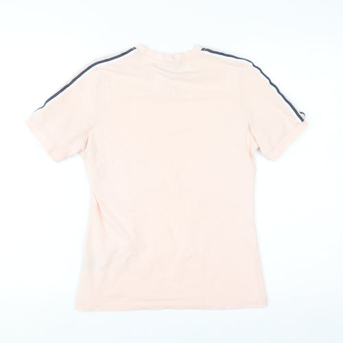 Diesel Womens Pink Slim Fit Short Sleeve T-Shirt Size S