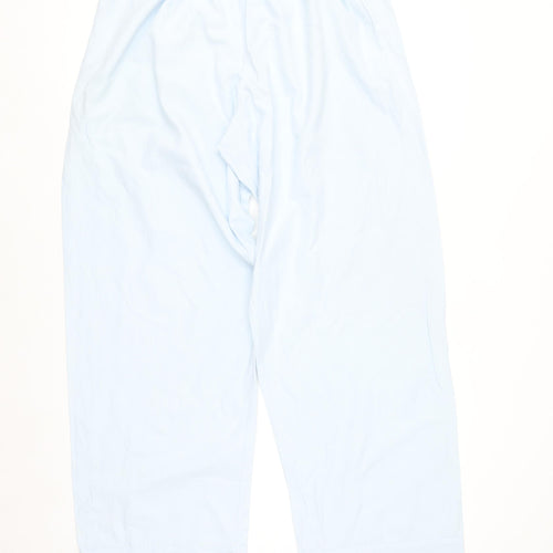 Secret Possessions Womens Blue Cotton Pyjama Pants Size 14