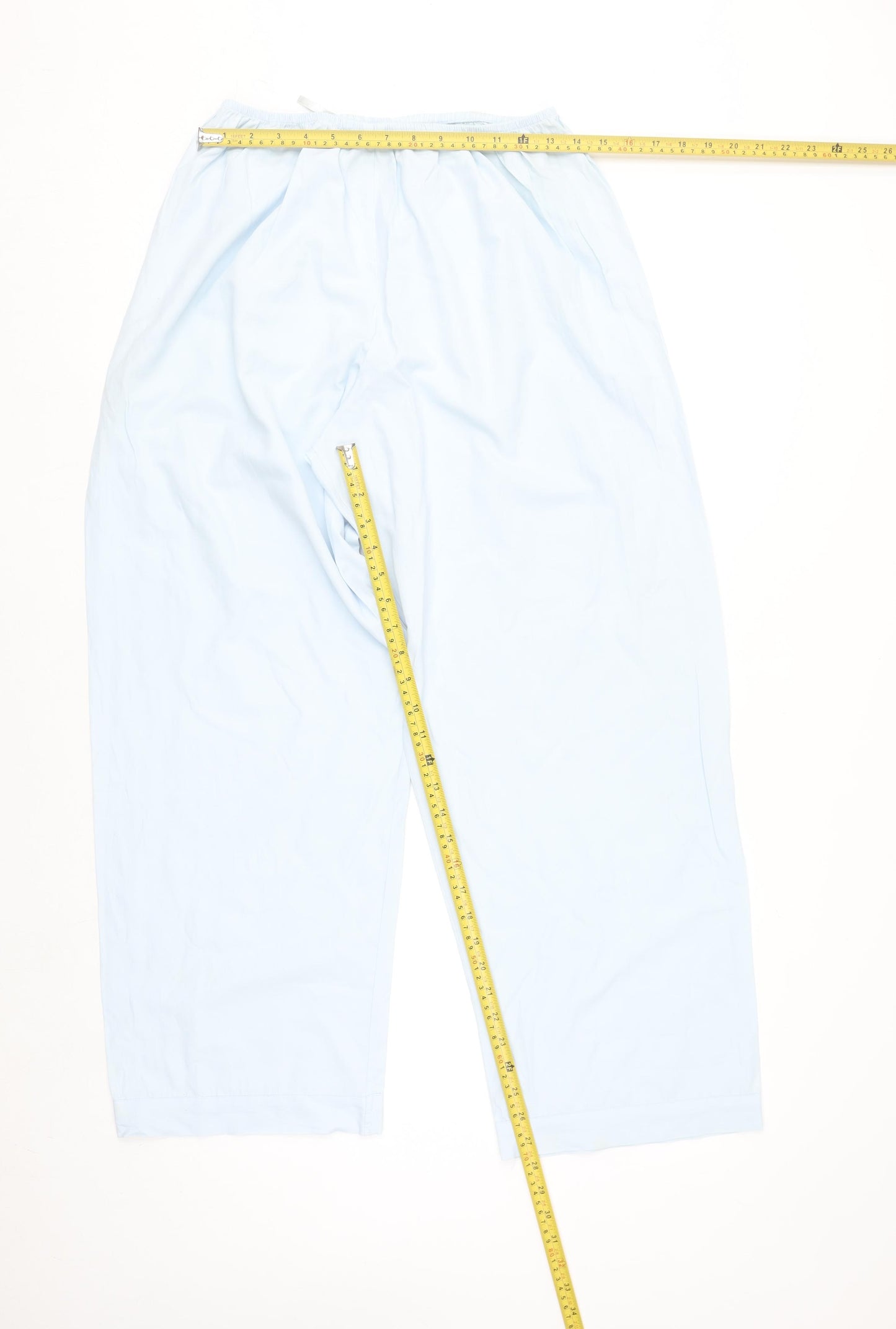 Secret Possessions Womens Blue Cotton Pyjama Pants Size 14