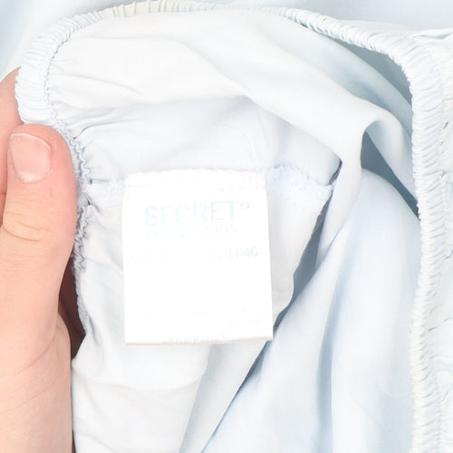 Secret Possessions Womens Blue Cotton Pyjama Pants Size 14