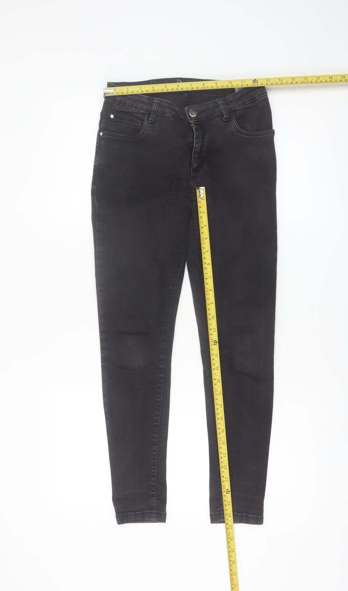 Poco by Pippa Women's Black Slimmer Skinny Jeans Size 8S