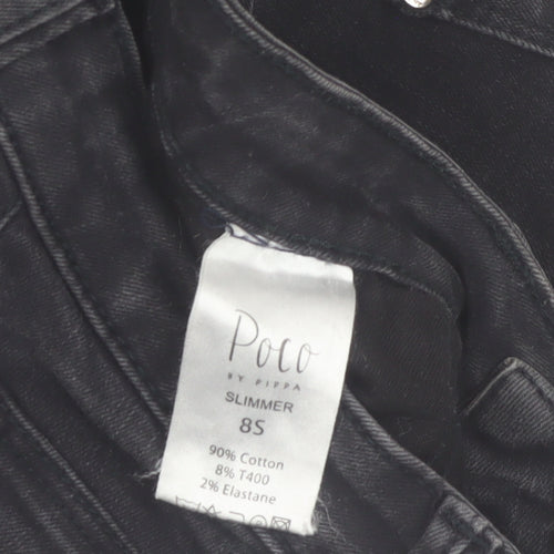 Poco by Pippa Women's Black Slimmer Skinny Jeans Size 8S