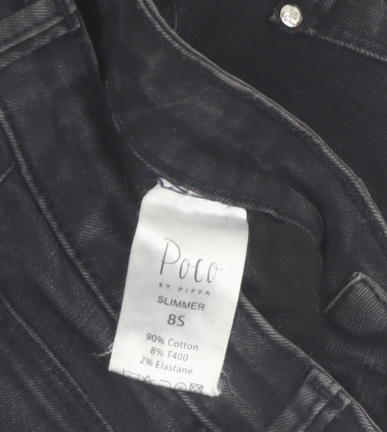 Poco by Pippa Women's Black Slimmer Skinny Jeans Size 8S