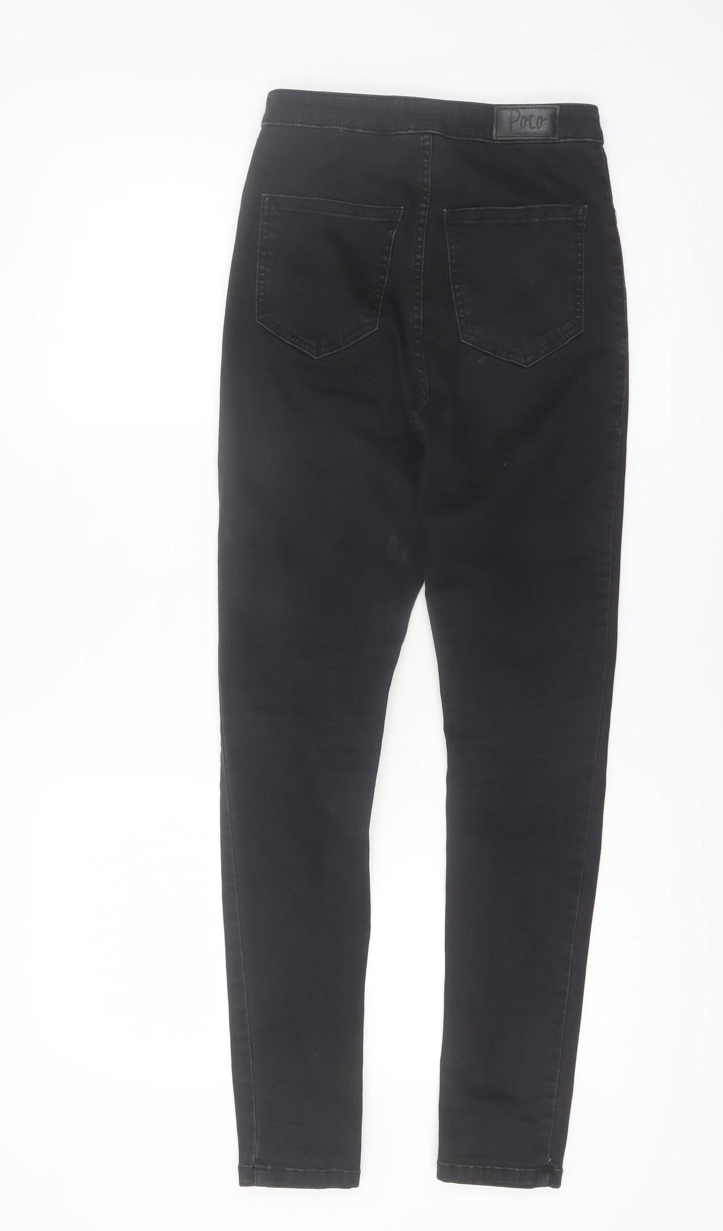 Poco by Pippa Women's Black Size 8S High Rise Skinny Jeans