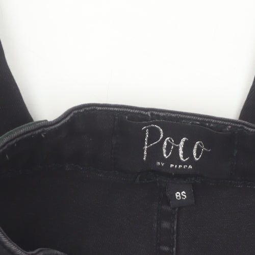 Poco by Pippa Women's Black Size 8S High Rise Skinny Jeans