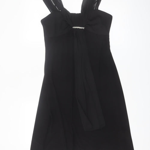 Scarlett Nite Women’s Black Size 8 Knee Length Empire Waist Formal Dress