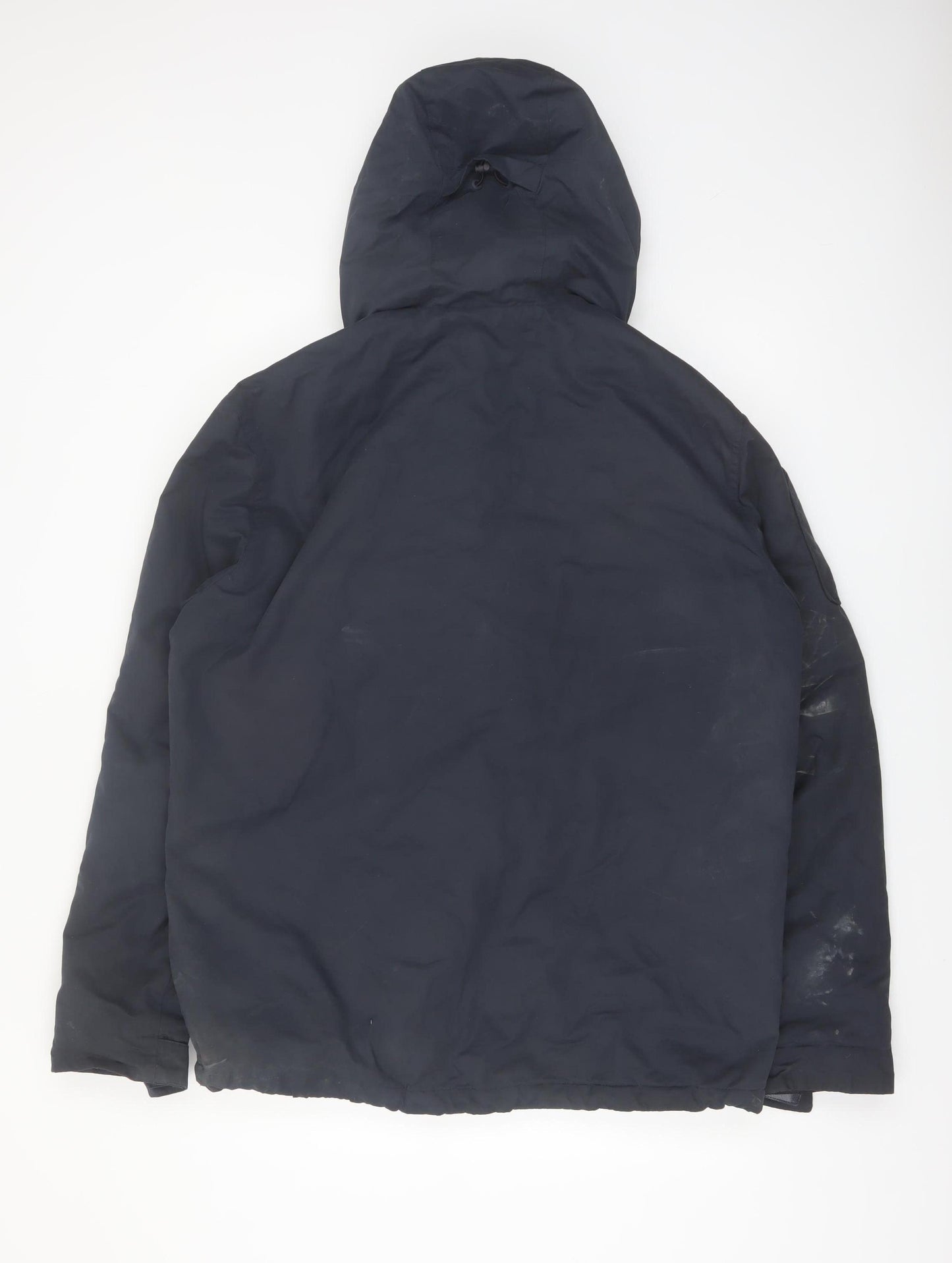 Superdry Men's Blue 2XL Hooded Lined Parka Jacket