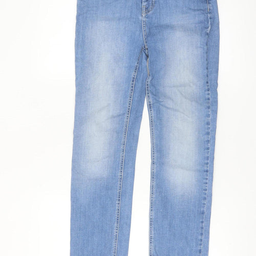 Marks and Spencer Women’s Blue Straight Leg Stretch Jeans Size 10