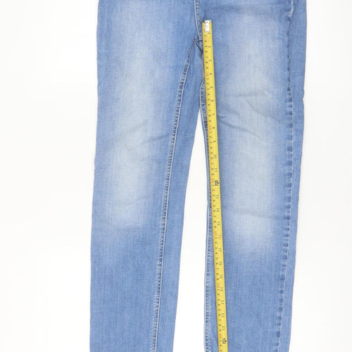 Marks and Spencer Women’s Blue Straight Leg Stretch Jeans Size 10
