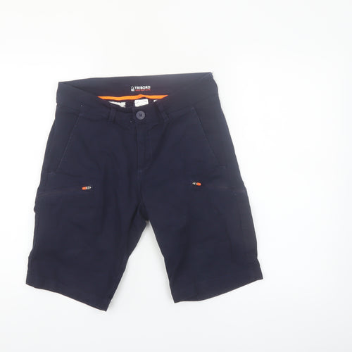 Tribord Men's Blue Cargo Shorts Size S Regular Fit