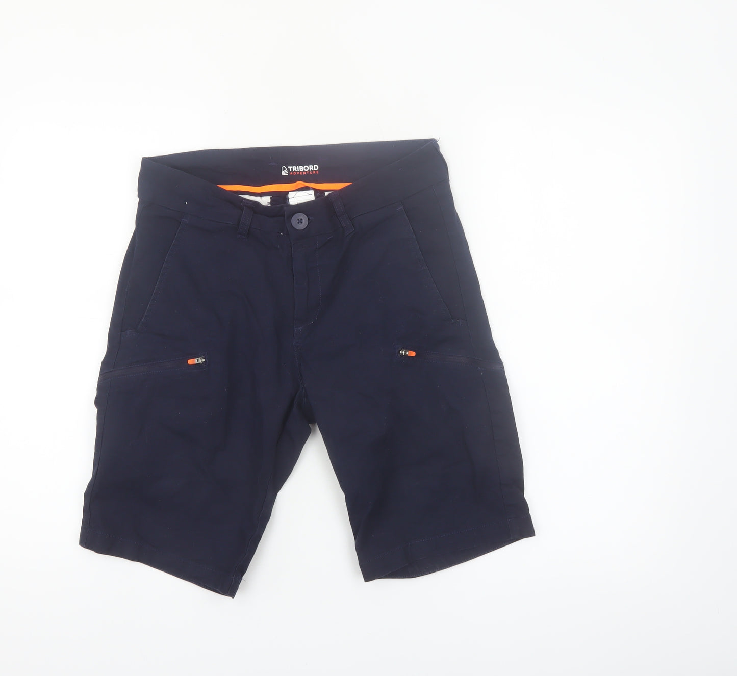 Tribord Men's Blue Cargo Shorts Size S Regular Fit