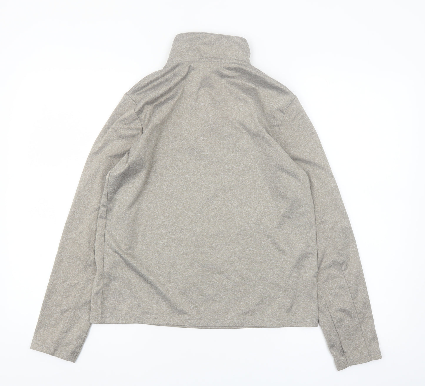 Crivit Boys Grey 1/4 Zip Long Sleeve Activewear Top 13-14 Years