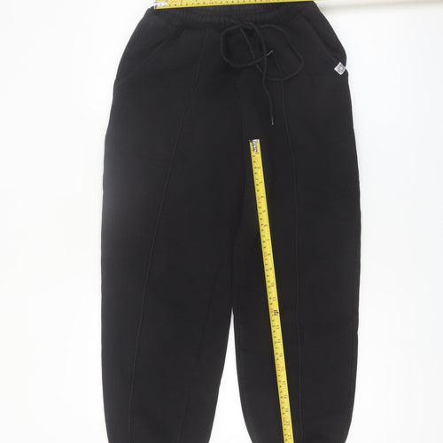 Prima Linea Women's Black Fleece Jogger Trousers S
