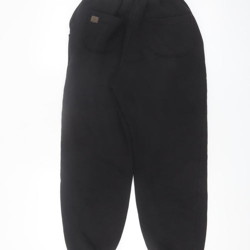 Prima Linea Women's Black Fleece Jogger Trousers S