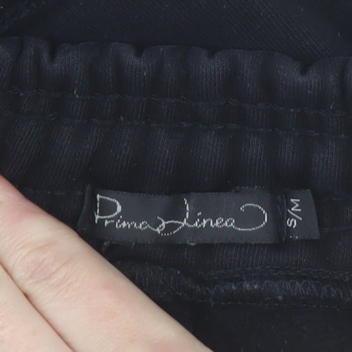 Prima Linea Women's Black Fleece Jogger Trousers S