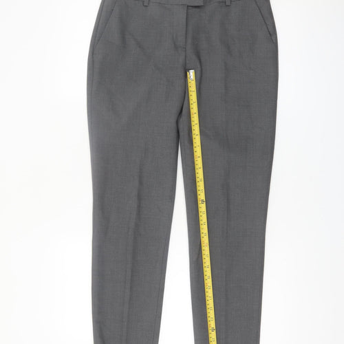 Michael Kors Womens Grey Slim Fit Dress Pants Size 4