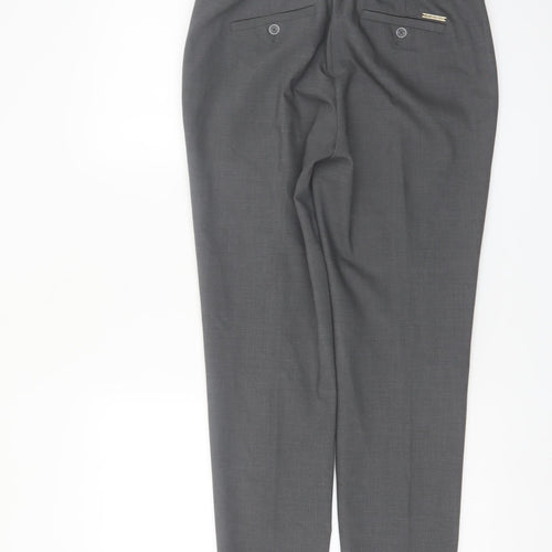 Michael Kors Womens Grey Slim Fit Dress Pants Size 4