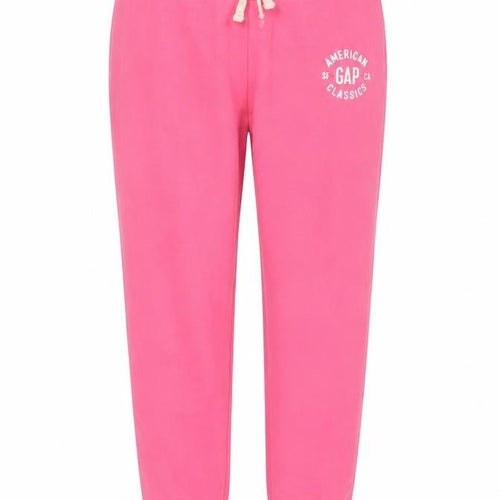 GAP Women’s Pink Jogger Sweatpants M Fleece Cotton Comfort Fit