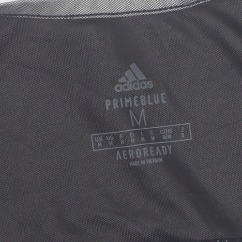 Adidas Men’s Grey Aeroready Primeblue Sleeveless Training Tank M