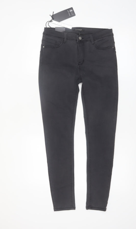 Nina Carter Women’s Black Skinny Stretch Jeans Size 12