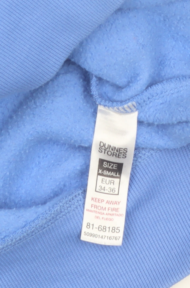Dunnes Stores Womens Blue Manhattan New York 1975 Pullover Sweatshirt XS