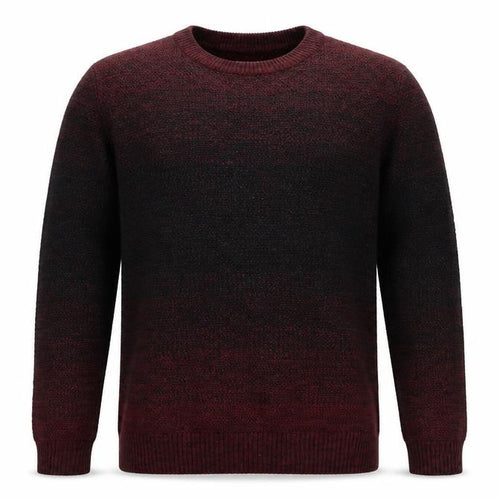 Jack & Jones Men’s Red Knit Cotton Jumper Size L Crew Neck Pullover