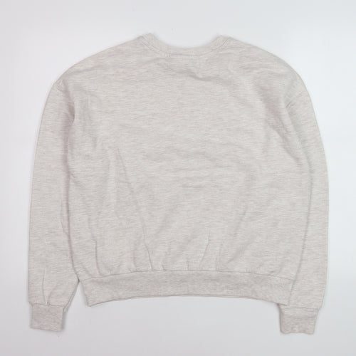Disney Women Beige Dumbo Sweatshirt S UK 10/12 Crew Neck Pullover