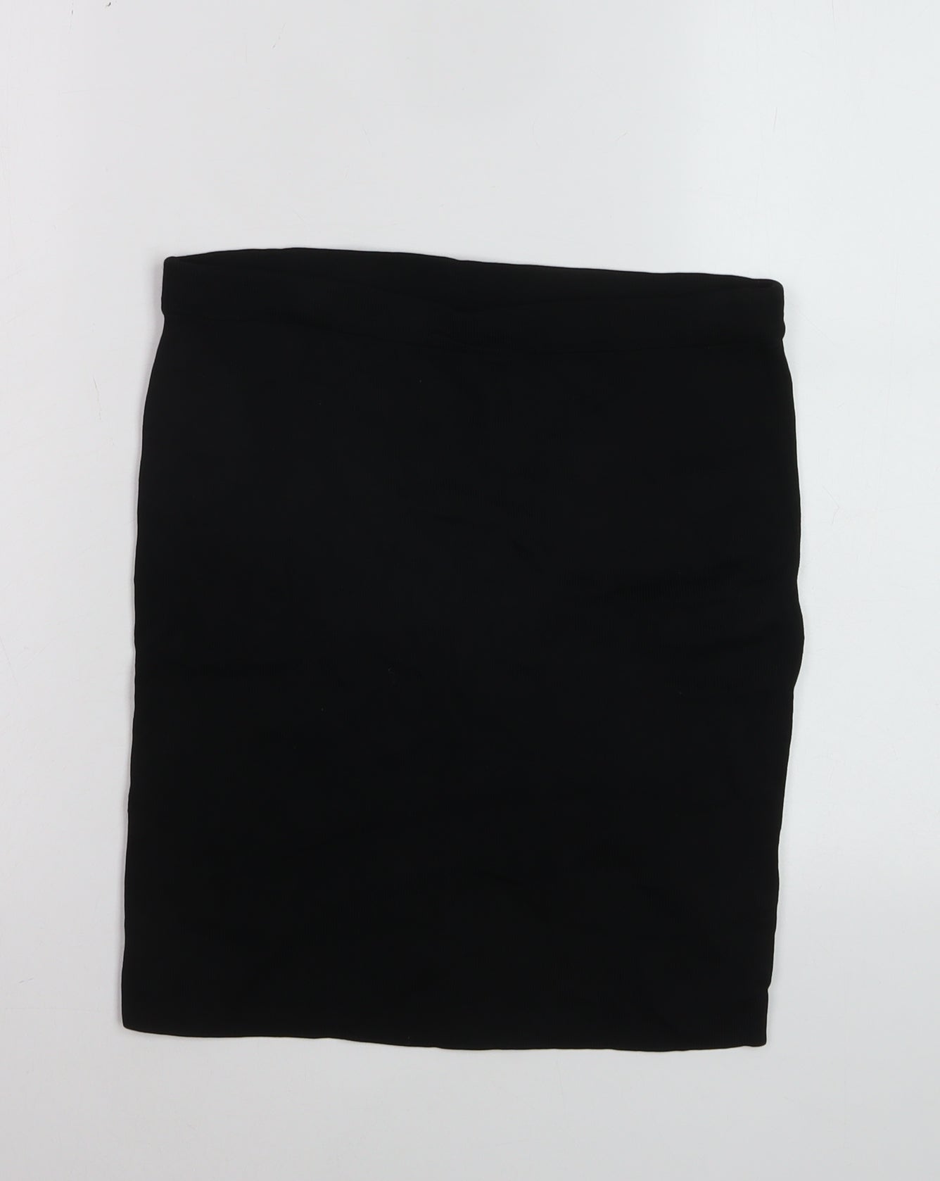 Willow & Thread Women's Black XS Stretch Pencil Skirt
